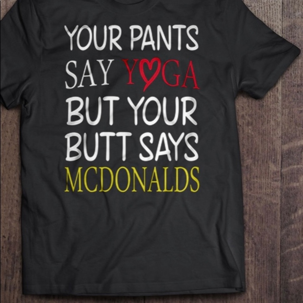 McDonalds shirt and pants